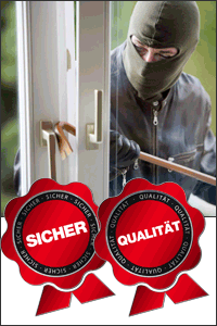 Sicher und Qualität
